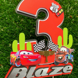 Disney Cars Cake Topper 