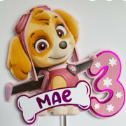 Skye Cake Topper 