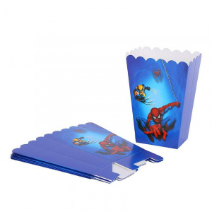 Spiderman Popcorn Boxes 