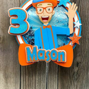 Blippi Cake Topper 