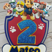 Paw Patrol Cake Topper 2