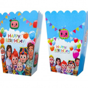 Cocomelon Popcorn Boxes