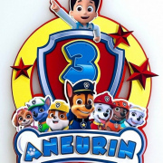 Paw Patrol Cake Topper 