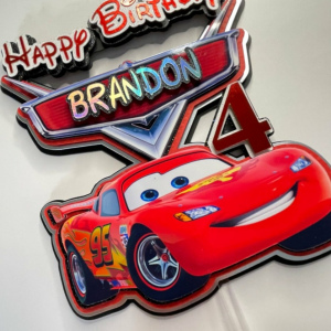 Disney Cars Cake Topper